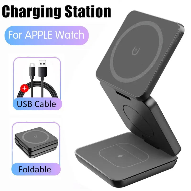 3 in 1 Foldable Magnetic Wireless Charger Stand Lonix Dropz