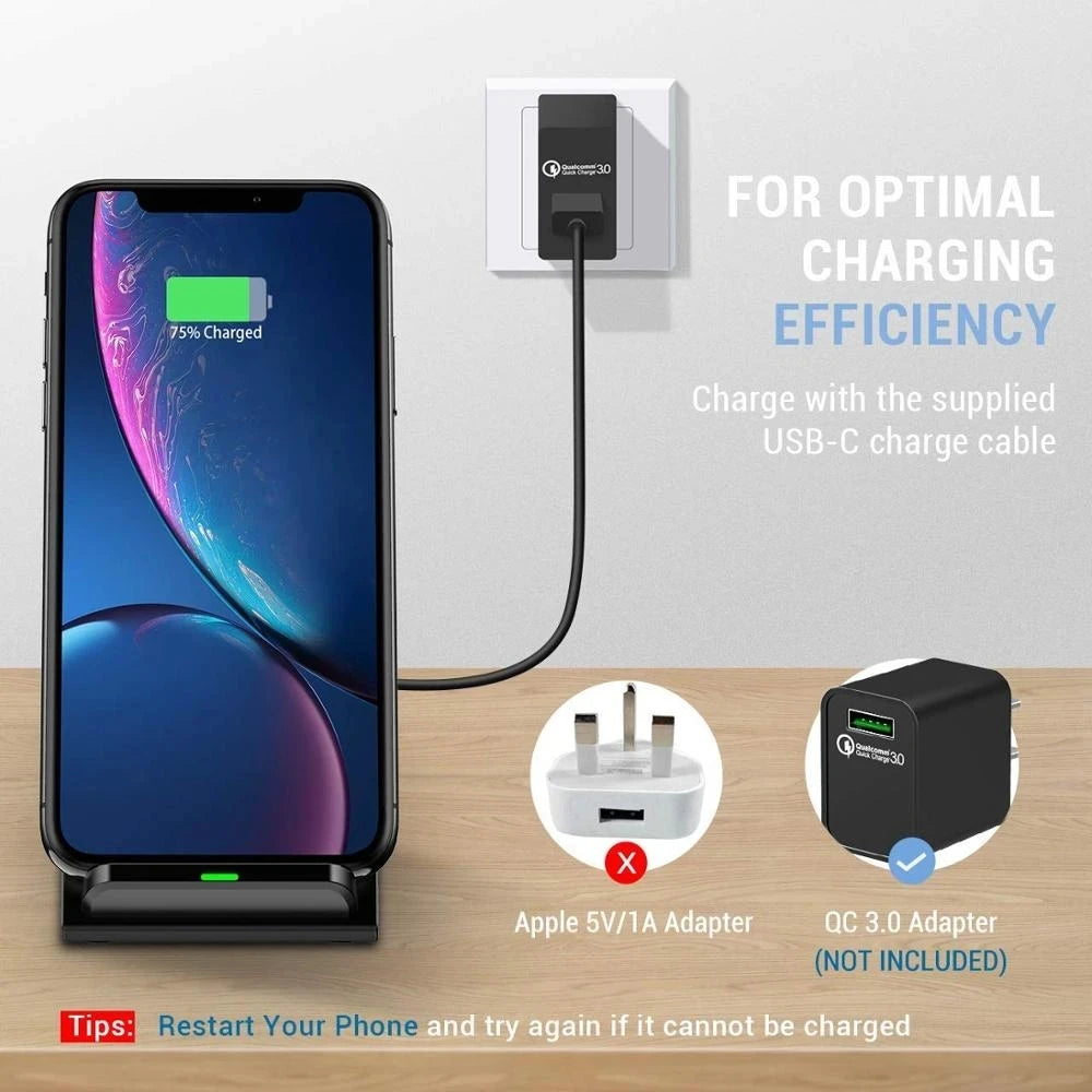 Fast  Wireless Charger for all SmartPhones Lonix Dropz