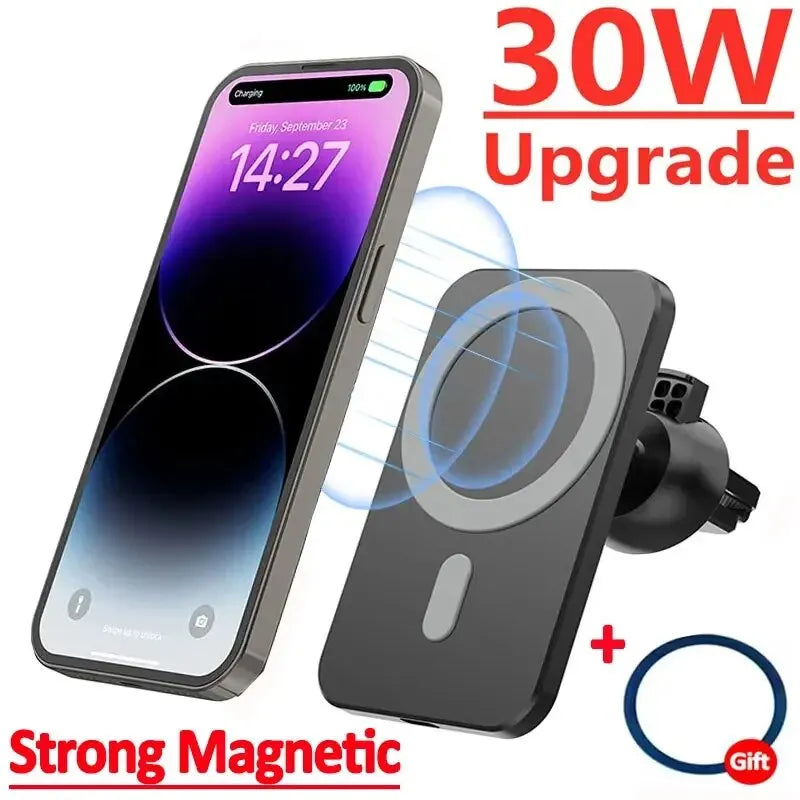 Magnetic Car Wireless Charger Lonix Dropz For IPhone