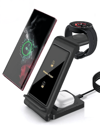 3 in 1 Wireless Charger Fast Charging Station