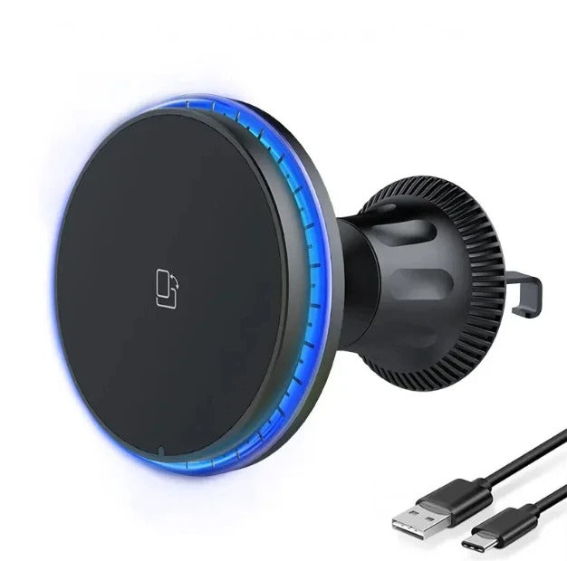 RGB Magnetic Car Wireless Charger Lonix Dropz For iPhone